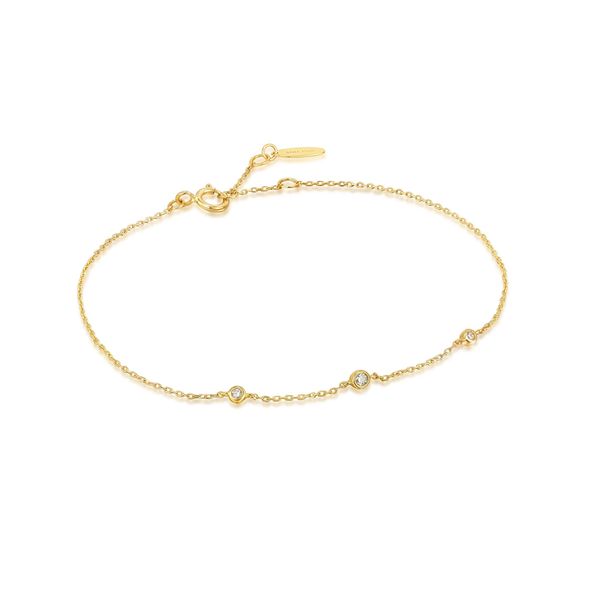 14kt Yellow Gold Triple Natural Diamond Bracelet Confer’s Jewelers Bellefonte, PA