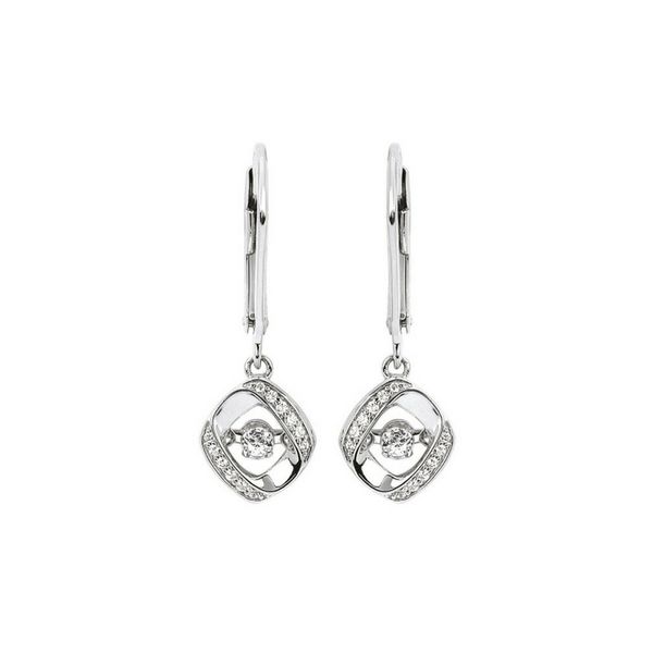 Sterling Silver Dancing Diamond Earrings Confer’s Jewelers Bellefonte, PA