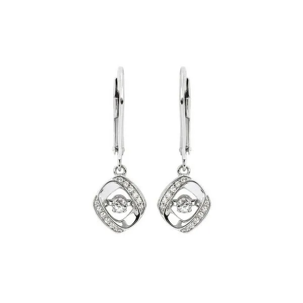 Sterling Silver Dancing Diamond Earrings Confer’s Jewelers Bellefonte, PA