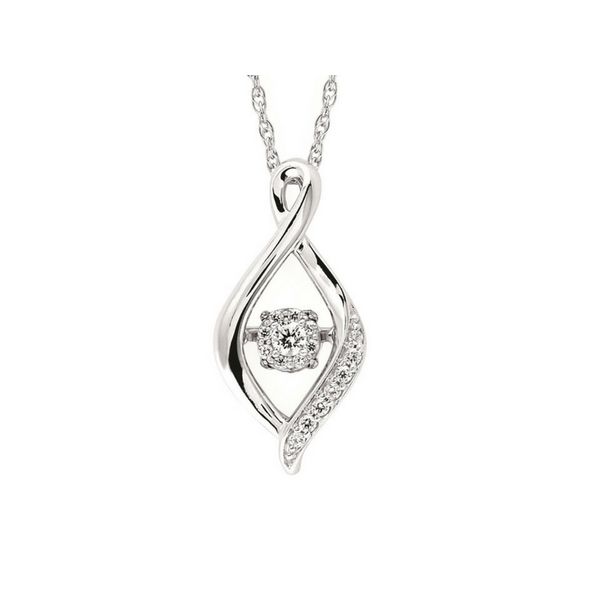 Sterling Silver Dancing Diamond Pendant Confer’s Jewelers Bellefonte, PA