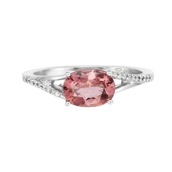 14K Gold Pink Tourmaline & Diamond Ring Confer’s Jewelers Bellefonte, PA