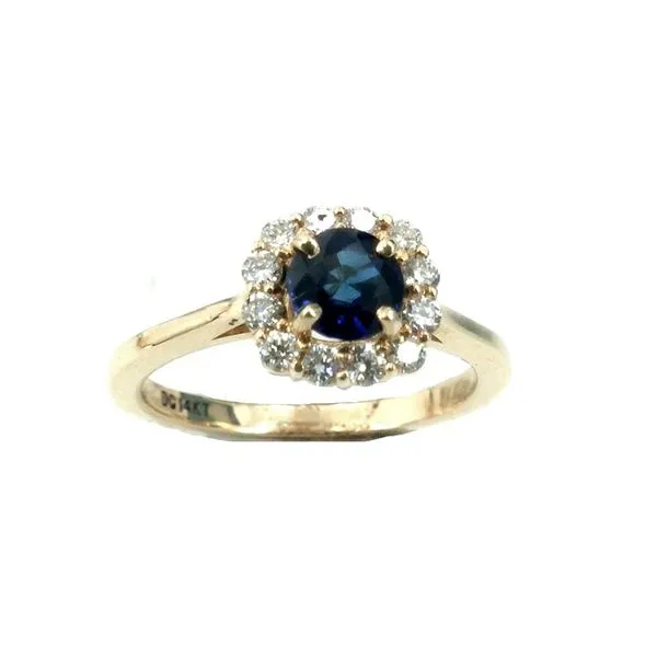 14K Gold Blue Sapphire & Diamond Ring Confer’s Jewelers Bellefonte, PA