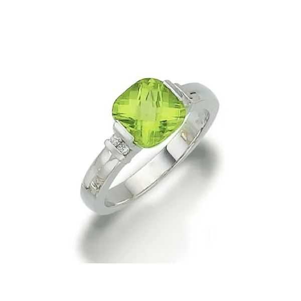 Peridot and Diamond Ring Confer’s Jewelers Bellefonte, PA