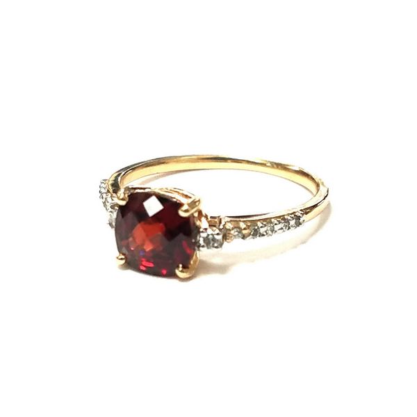 Garnet and Diamond Ring Confer’s Jewelers Bellefonte, PA