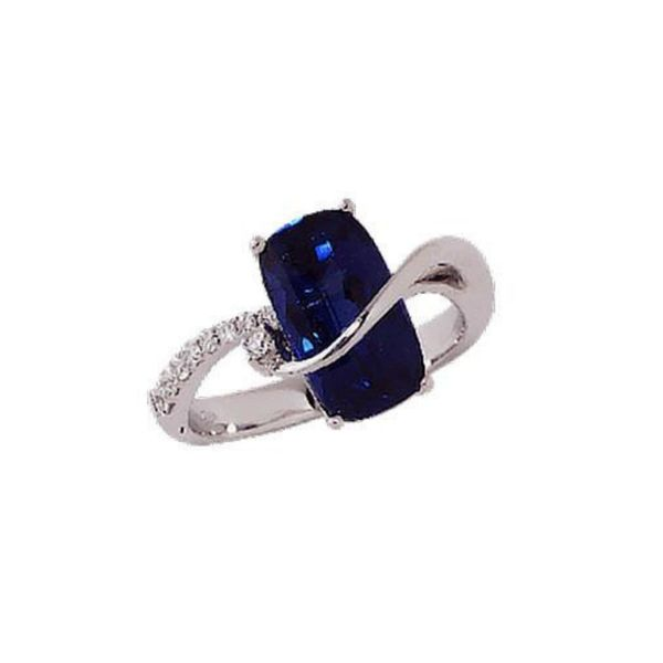 Chatham Created Sapphire and Diamond Ring Confer’s Jewelers Bellefonte, PA