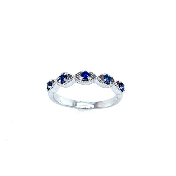 Blue Sapphire Vintage Style Ring Confer’s Jewelers Bellefonte, PA