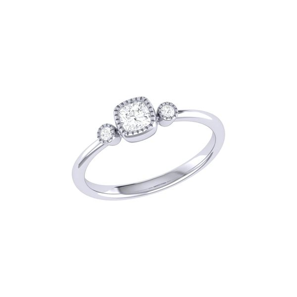 14K White Gold Diamond Birthstone Ring Confer’s Jewelers Bellefonte, PA