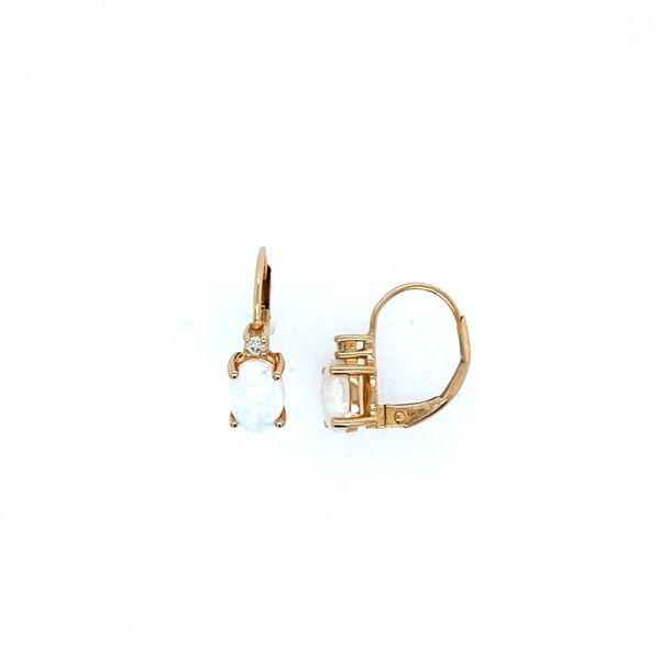 10K Yellow Gold Opal Drop Earrings Confer’s Jewelers Bellefonte, PA