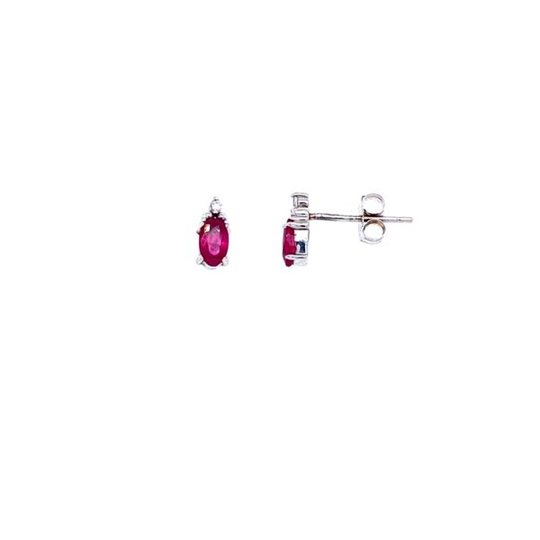 10k Ruby Birthstone Stud Earrings Confer’s Jewelers Bellefonte, PA