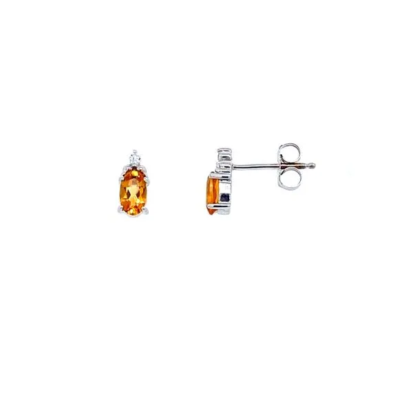 10k Citrine Birthstone Stud Earrings Confer’s Jewelers Bellefonte, PA