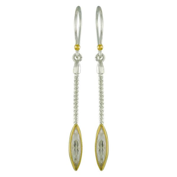 Sterling Silver and 22K Gold Vermeil Earrings Confer’s Jewelers Bellefonte, PA