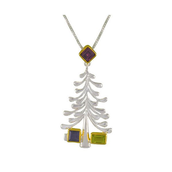 Sterling Silver Christmas Tree Pendant Confer’s Jewelers Bellefonte, PA