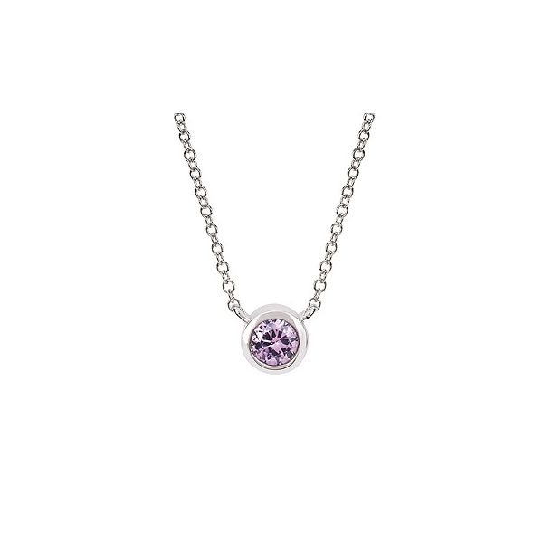 10K White Gold Created Alexandrite Pendant Confer’s Jewelers Bellefonte, PA