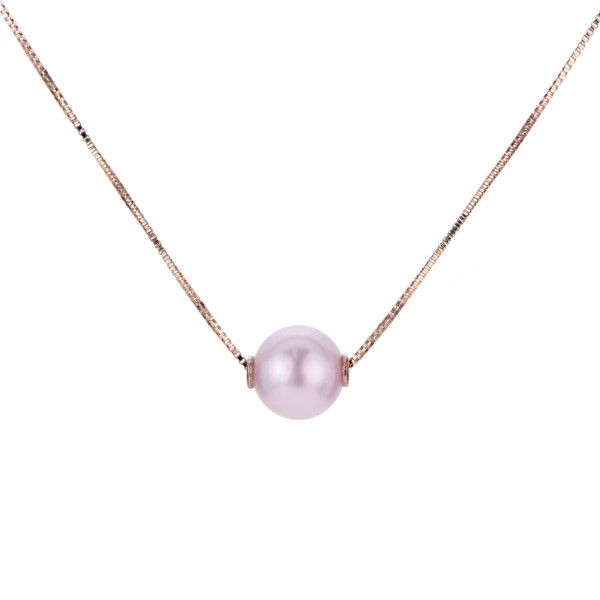 14k Rose Gold Freshwater Pink Pearl Pendant Confer’s Jewelers Bellefonte, PA