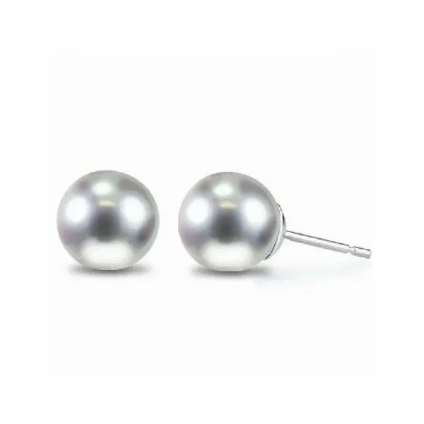 5-5.5mm Akoya Pearl Stud Earrings 14K Gold Confer’s Jewelers Bellefonte, PA