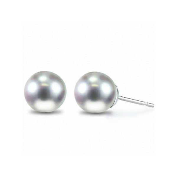 4-4.5mm Akoya Pearl Stud Earrings 14K Gold Confer’s Jewelers Bellefonte, PA