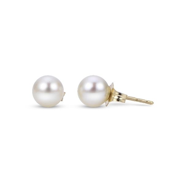14k Yellow Gold Freshwater Pearl Studs Confer’s Jewelers Bellefonte, PA