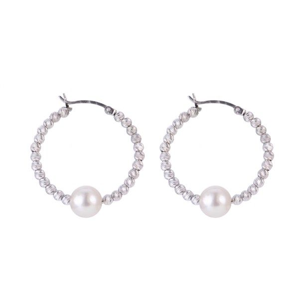 Sterling Silver Freshwater Pearl Earrings Confer's Jewelers Bellefonte, PA