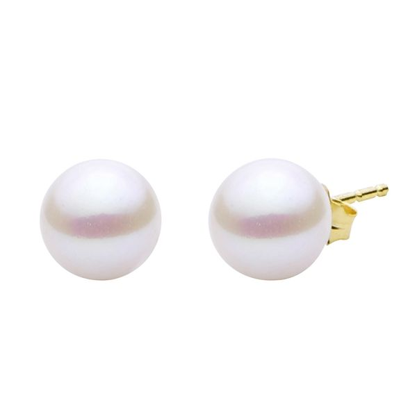 14K Yellow Gold Freshwater Pearl Earrings Confer’s Jewelers Bellefonte, PA