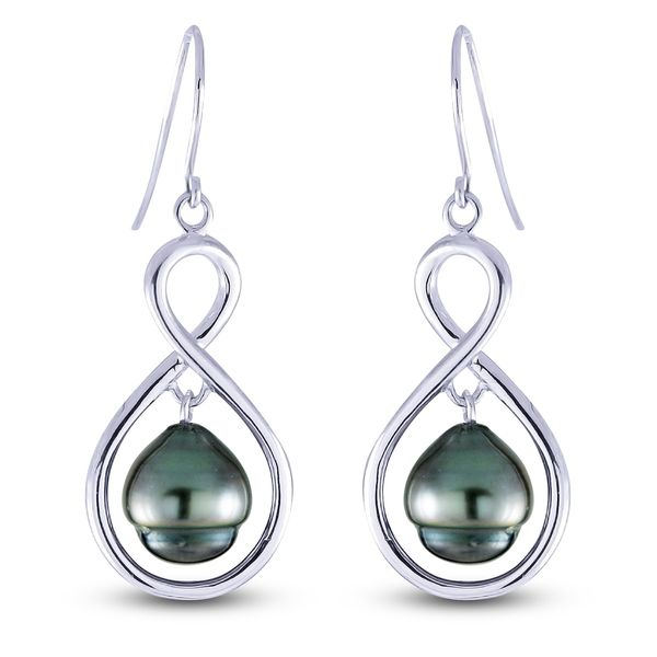 Sterling Silver Tahitian Pearl Earrings Confer’s Jewelers Bellefonte, PA