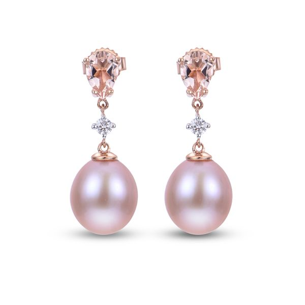 14KT Rose Gold Freshwater Pearl Earrings Confer’s Jewelers Bellefonte, PA