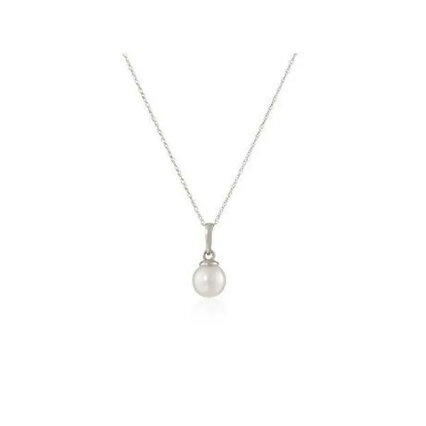 14K Pearl & Diamond Pendant Confer’s Jewelers Bellefonte, PA