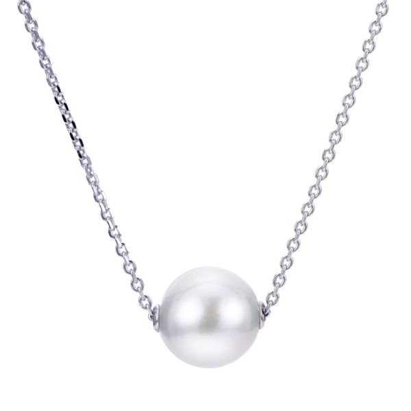 Sterling Silver Sliding Freshwater Pearl Pendant Confer’s Jewelers Bellefonte, PA