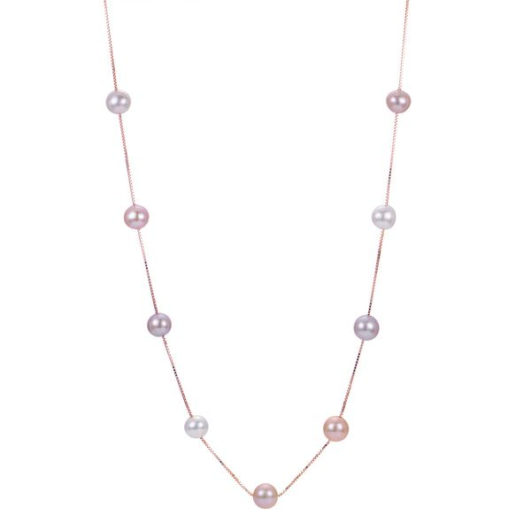 14KT Rose Gold Freshwater Pearl Necklace Confer’s Jewelers Bellefonte, PA