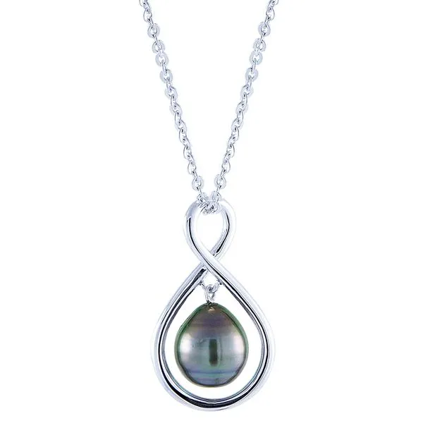 Sterling Silver Tahitian Pearl Necklace Confer’s Jewelers Bellefonte, PA