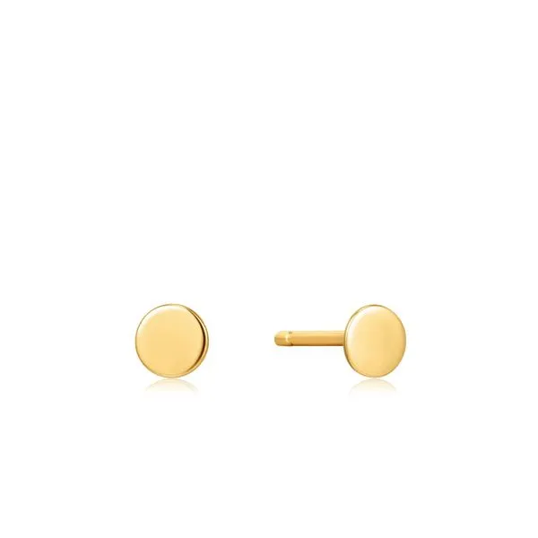 14kt Gold Disc Stud Earrings Confer’s Jewelers Bellefonte, PA