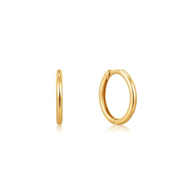 14kt Gold Huggie Hoop Earrings Confer’s Jewelers Bellefonte, PA