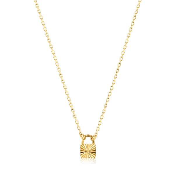 14kt Gold Padlock Necklace Confer’s Jewelers Bellefonte, PA