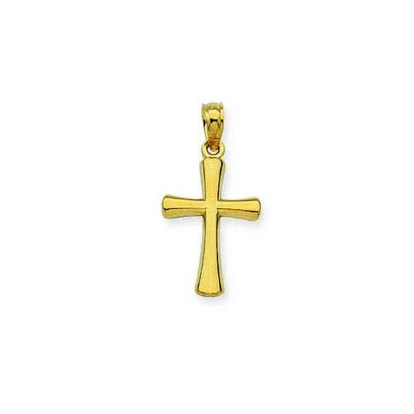 14 Karat Yellow Gold Cross Pendant Confer’s Jewelers Bellefonte, PA