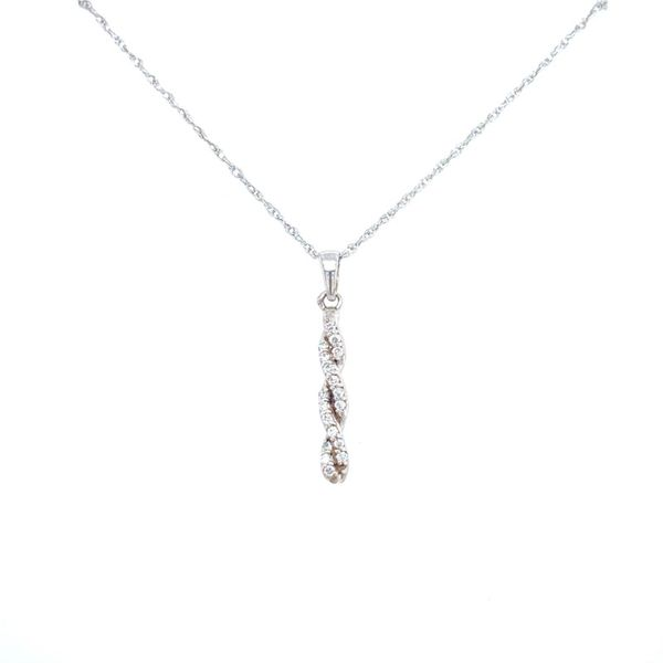 Sterling Silver Diamond Entwined Pendant Confer’s Jewelers Bellefonte, PA