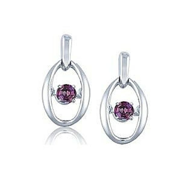 Sterling Silver Dancing Created Alexandrite Earrings Confer’s Jewelers Bellefonte, PA