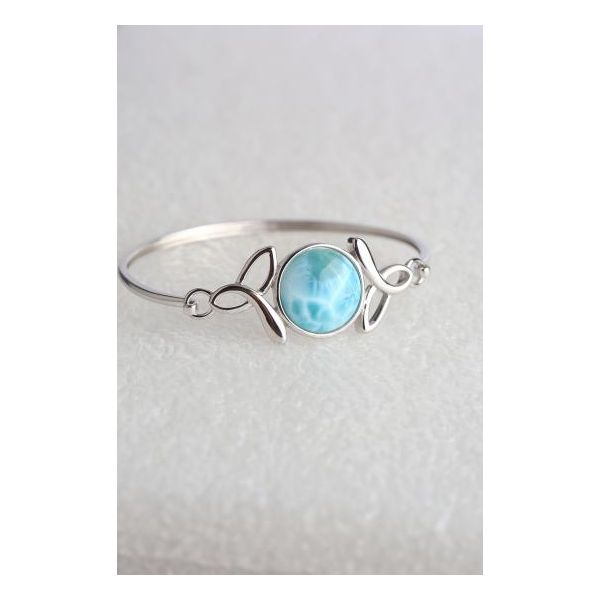 Sterling Silver Larimar Cuff Bracelet Confer’s Jewelers Bellefonte, PA