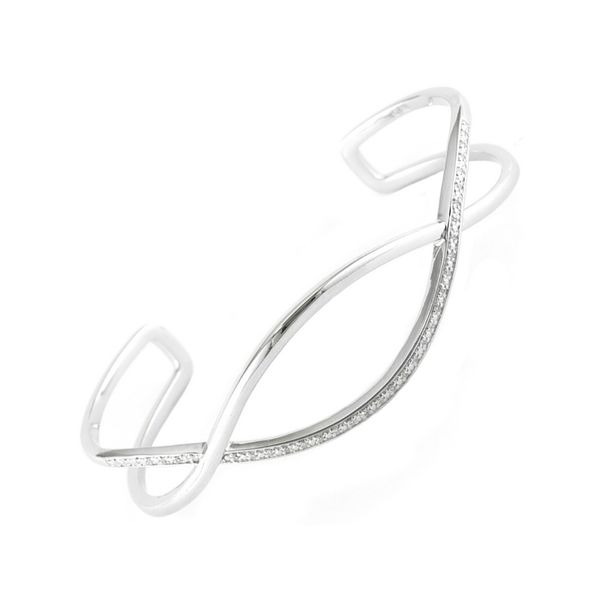 Sterling Silver Diamond Cuff Bracelet Confer’s Jewelers Bellefonte, PA