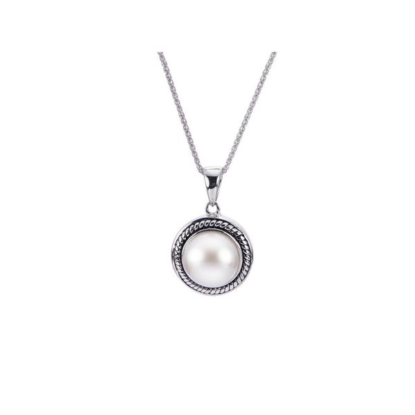 Sterling Silver 10mm Freshwater Pearl Pendant Confer’s Jewelers Bellefonte, PA