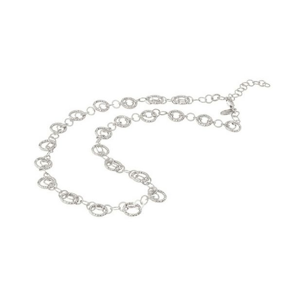Sterling Silver Diamond Cut Circle Necklace Confer’s Jewelers Bellefonte, PA