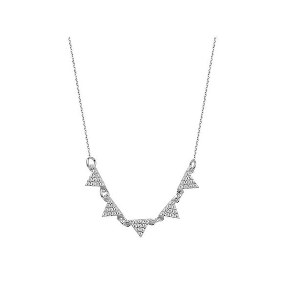 Sterling Silver Triangle Necklace Confer’s Jewelers Bellefonte, PA