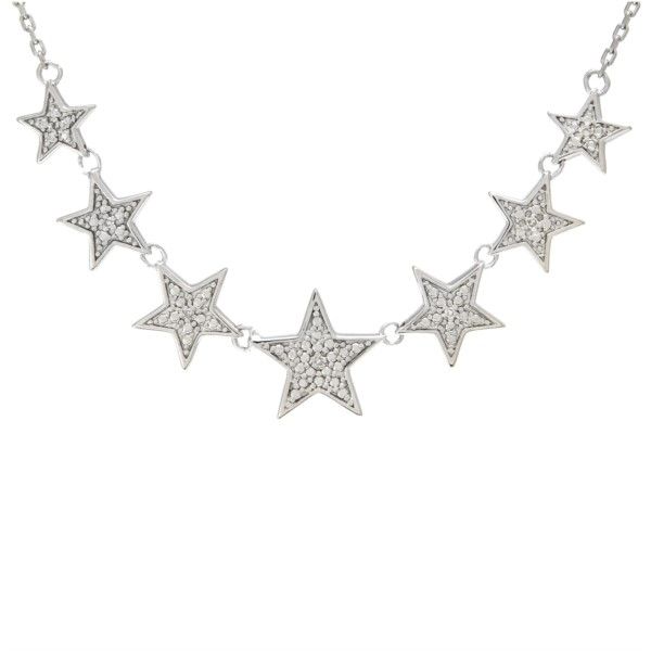 Sterling Silver 7 Star Diamond Necklace Confer’s Jewelers Bellefonte, PA