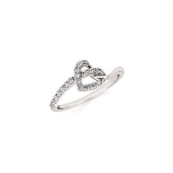 Sterling Silver Love Knot Heart Ring Confer’s Jewelers Bellefonte, PA