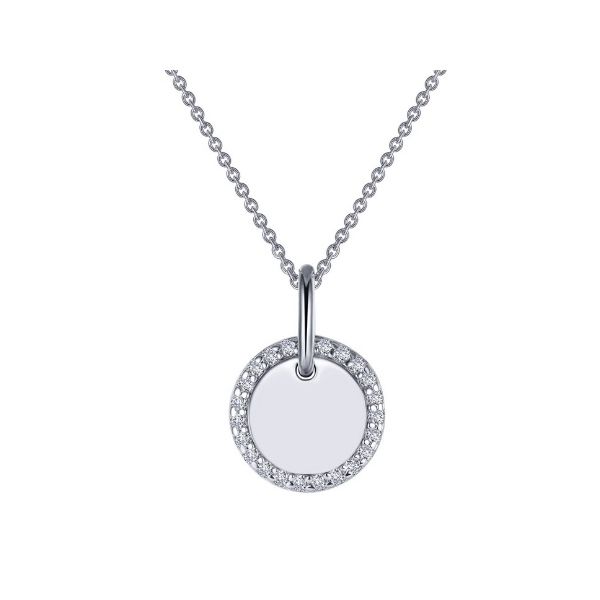 Round Disc Pendant Necklace Confer’s Jewelers Bellefonte, PA