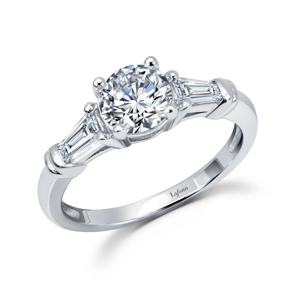 Lafonn Three-Stone Engagement Ring Confer’s Jewelers Bellefonte, PA