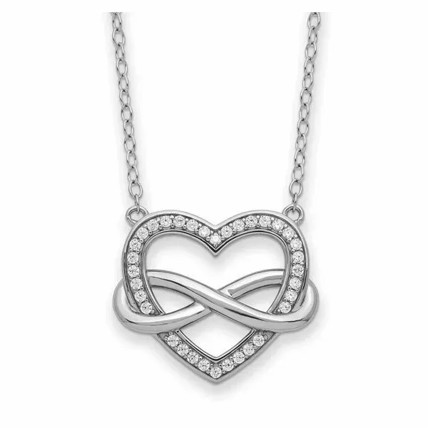 Sterling Silver Friends are Forever Heart Pendant Confer’s Jewelers Bellefonte, PA