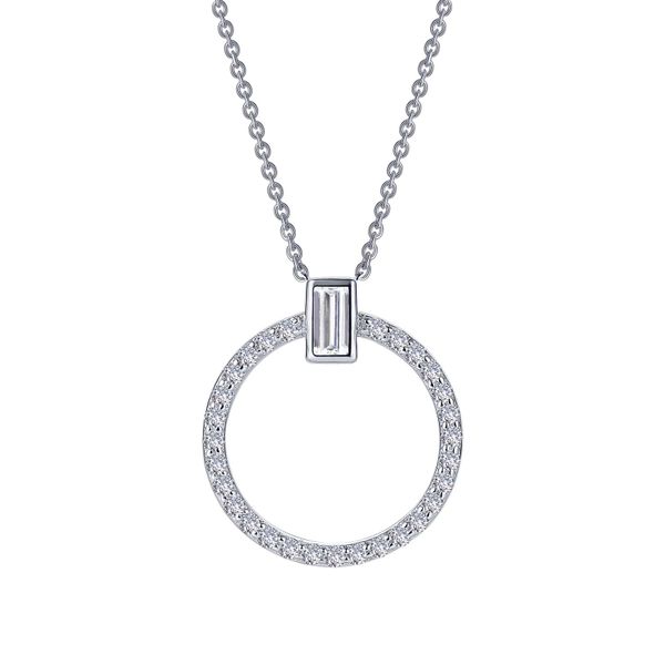 Lafonn 0.39 CTW Open Circle Necklace Confer’s Jewelers Bellefonte, PA