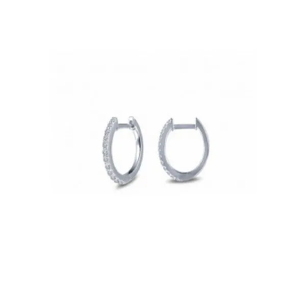 Dainty Oval Huggie Hoop Earrings Confer’s Jewelers Bellefonte, PA