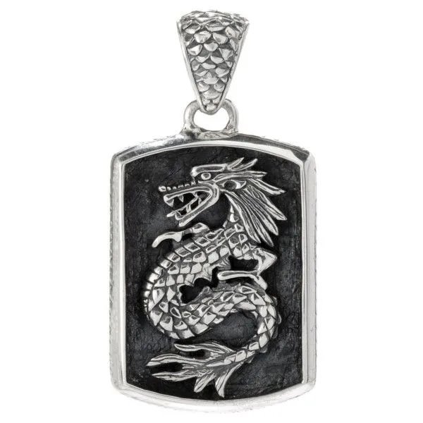 Shanghai Dog Tag Pendant Confer’s Jewelers Bellefonte, PA