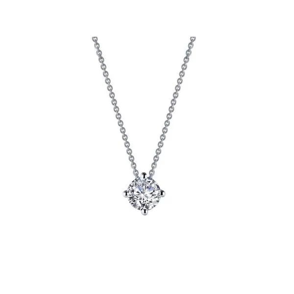 Lafonn 1.3 CTW Solitaire Necklace Confer’s Jewelers Bellefonte, PA