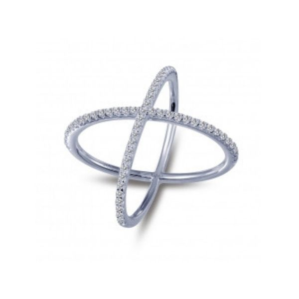 Lafonn Simple Crisscross Ring Confer’s Jewelers Bellefonte, PA